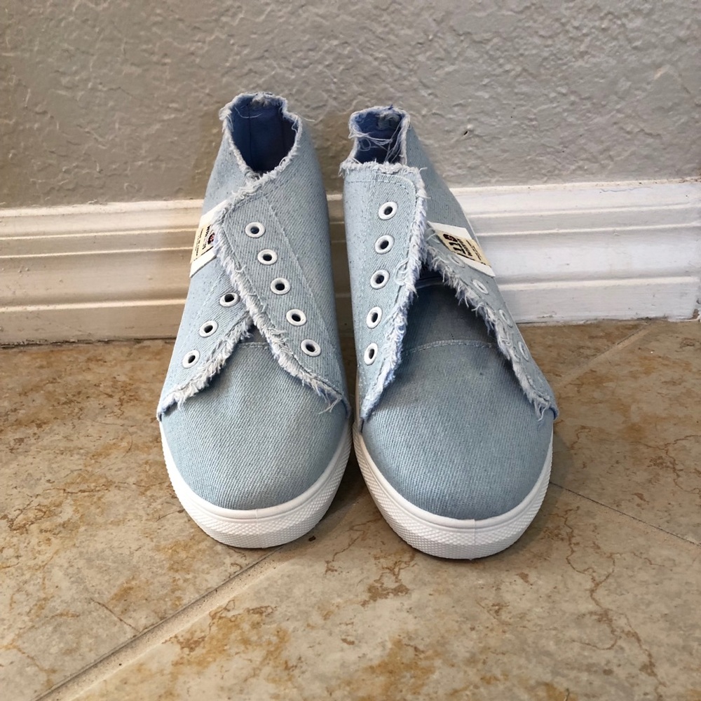 Brand new Unworn Denim Sneakers